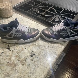 Monsoon blue Jordan 4 GS size 5.5 with replacement box.